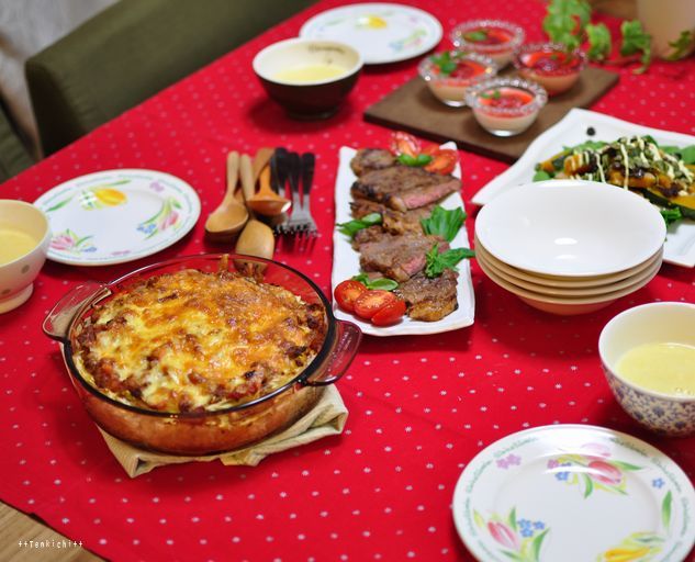 結婚1年記念日に手作り日本料理で祝う