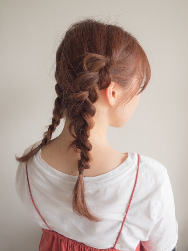 可愛いプリンセスヘアの簡単アレンジ法