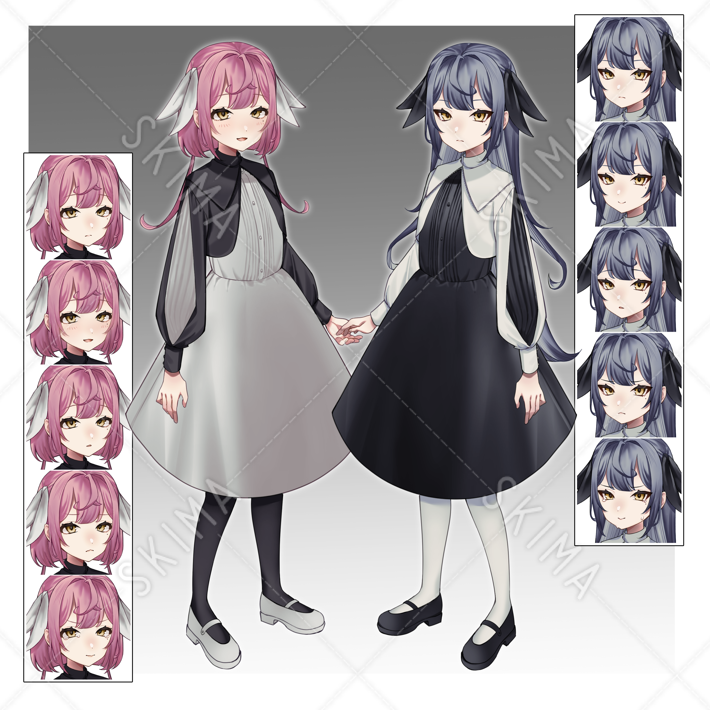 笑顔な男の子と女の子の双子。の写真・画像素材-Snapmart スナップマート