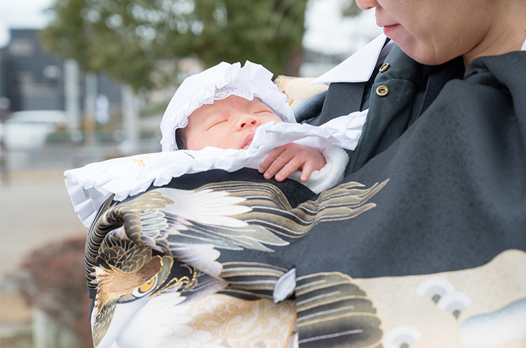 写真で解説 お宮参りでの産着の選び方。色・柄・選ぶ際のポイント！ -京都着物・浴衣レンタル 咲く都 京都着物・浴衣レンタル 咲く都 祇園・京都駅近く 人気着物が2750円