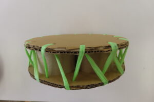 手作り 太鼓のバチ入れこどものづくり子どものためにいろいろ手作り