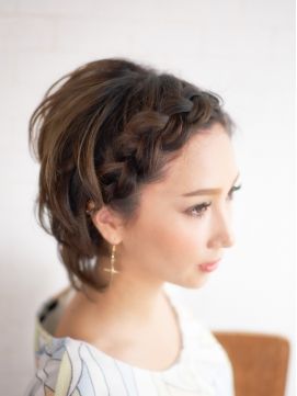 結婚式ショート・ボブヘアアレンジ35選！そのままでOKお呼ばれヘア - IKINAイキナ