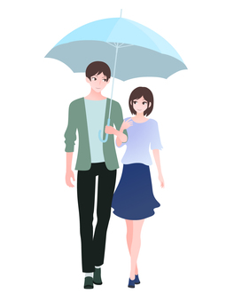 運命の再会を果たし急接近していく二人の“相合傘デート”『 LOVE SONG 』場面写真解禁映画の時間