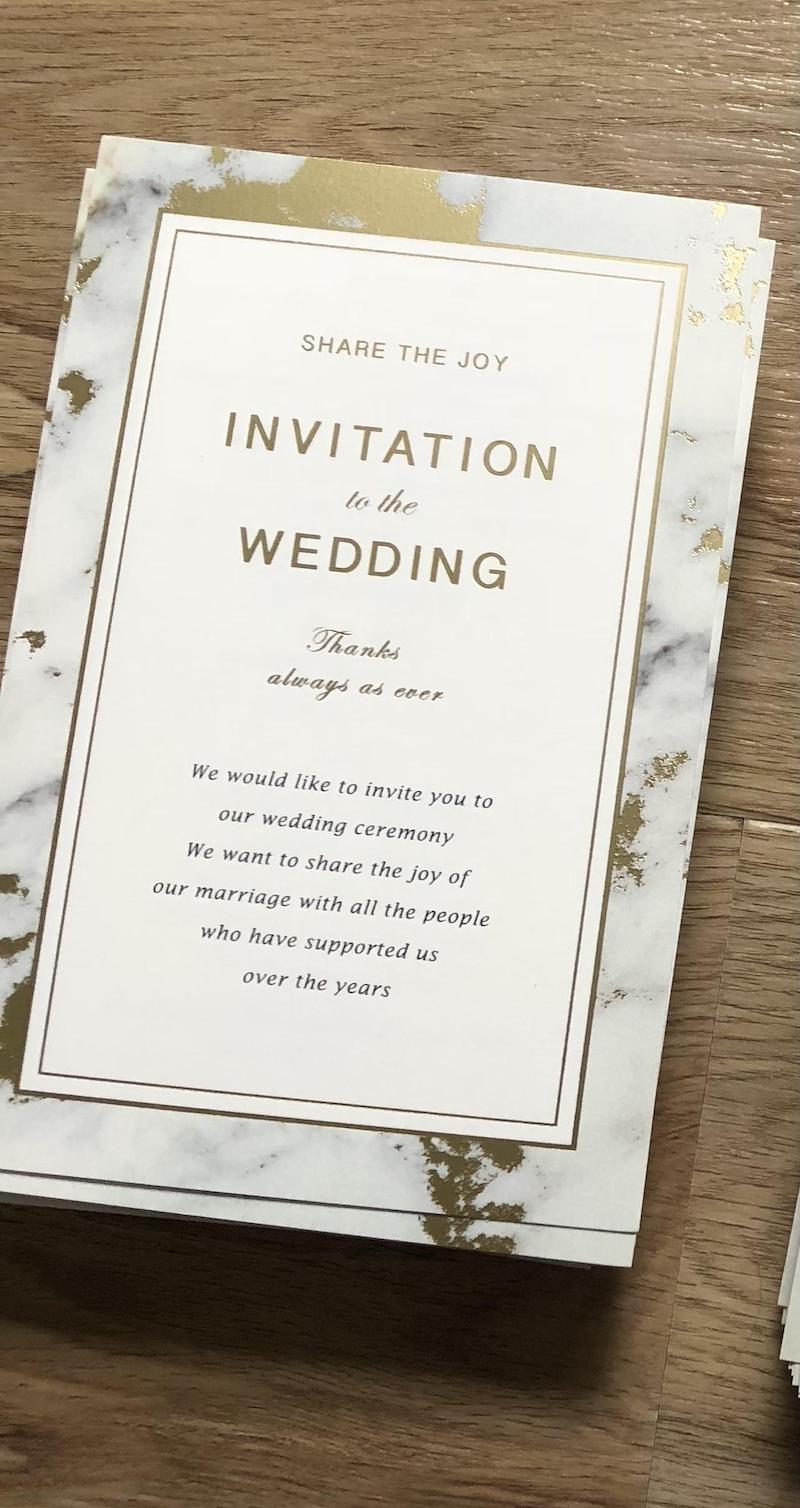 招待状に入れる、ウェディングタイムラインとは？素敵なデザイン８選ARCH DAYS