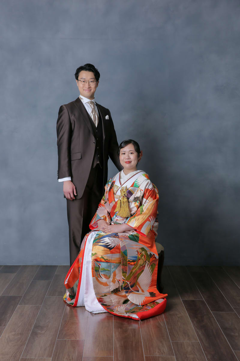 大正浪漫スタジオセット大阪のフォトウェディングはスタジオルミナス大阪