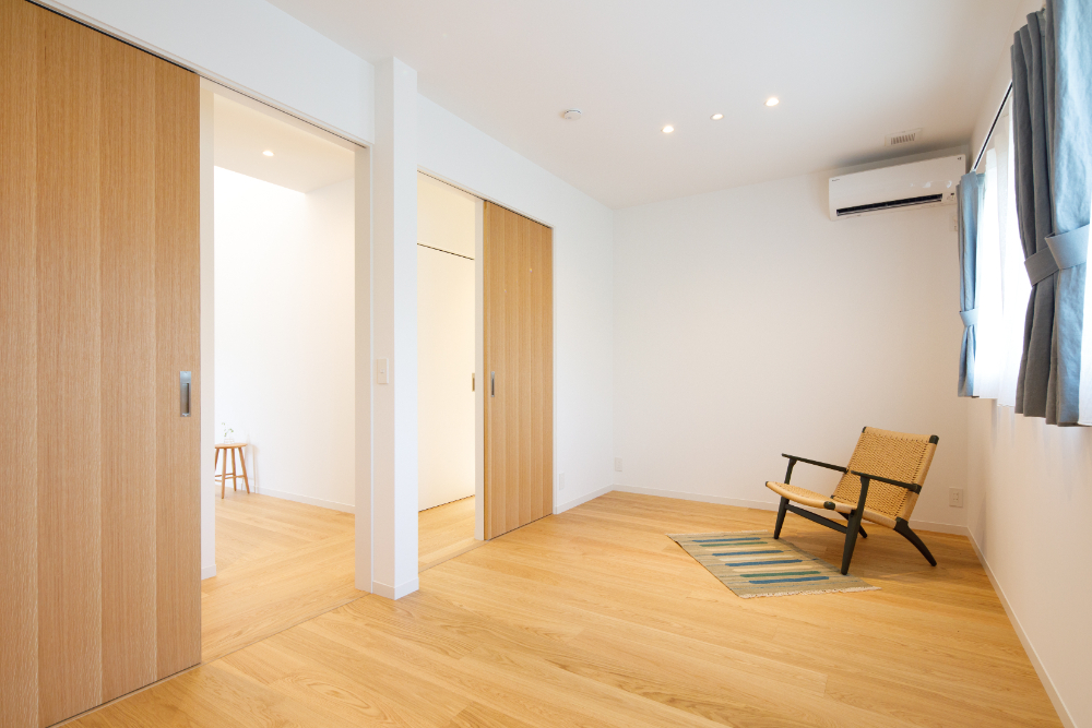 子供部屋、仕切りあり？なし？ どっち派ですか？🤔💭子供部屋間仕切り造作家具壁TikTok