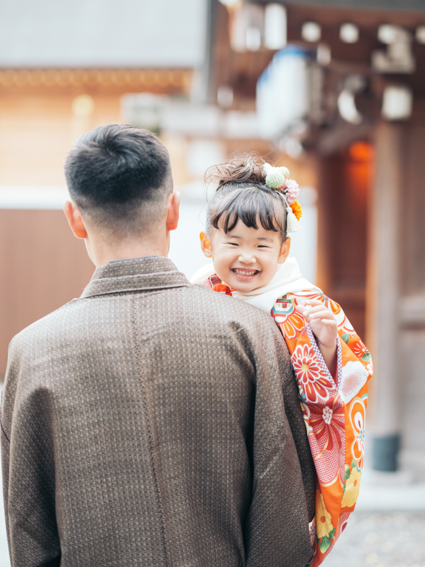 家族みんな着物で七五三💕 – アニバーサルスタジオ