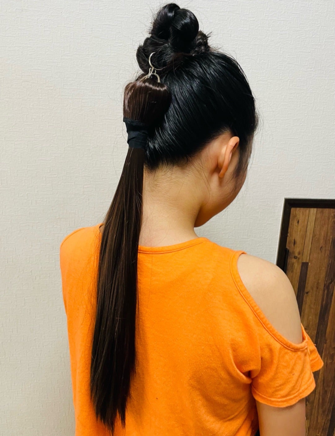 パッチンエクステで可愛いポニーテールダンスヘアアレンジ♪