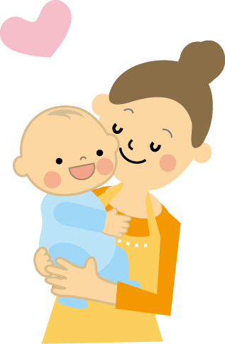 家事イラスト、食器の洗い片付けをするエプロン姿の女性、主婦、ママのワンポイントイラスト無料イラスト素材TemplateBox