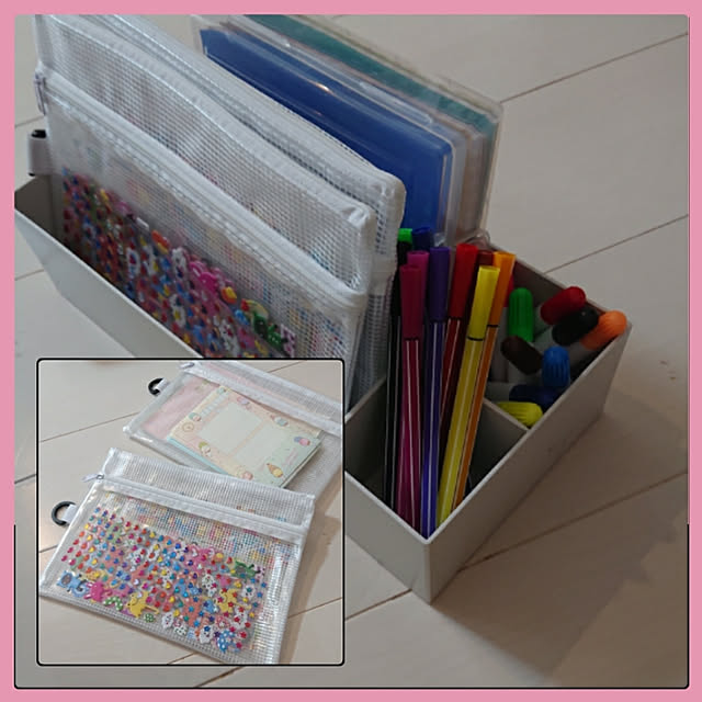 小さい子どもが自分で探せる洋服めじるしシール 整理 収納 衣類 片付け ステッカー 目印 ラベル