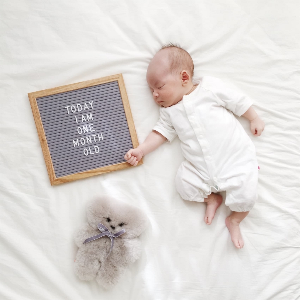 月齢フォト グッズ 100均TikTok