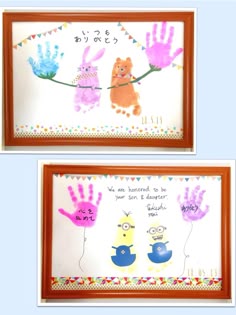 敬老の日に！ おうちで簡単！ 手形足形アートキットを販売中です。 敬老の日のおすすめは 「つるかめ」 「成長の木」 「thank youフラワー」「スワッグ 花束 」デザインです＊ 特に大人気の 『つるかめデザイン』は 手形と写真、同時に成長を残せる A4サイズのポスター