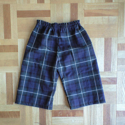 型紙なしソーイング パンツ 子ども 作り方 大人服＆子ども服クロバー株式会社