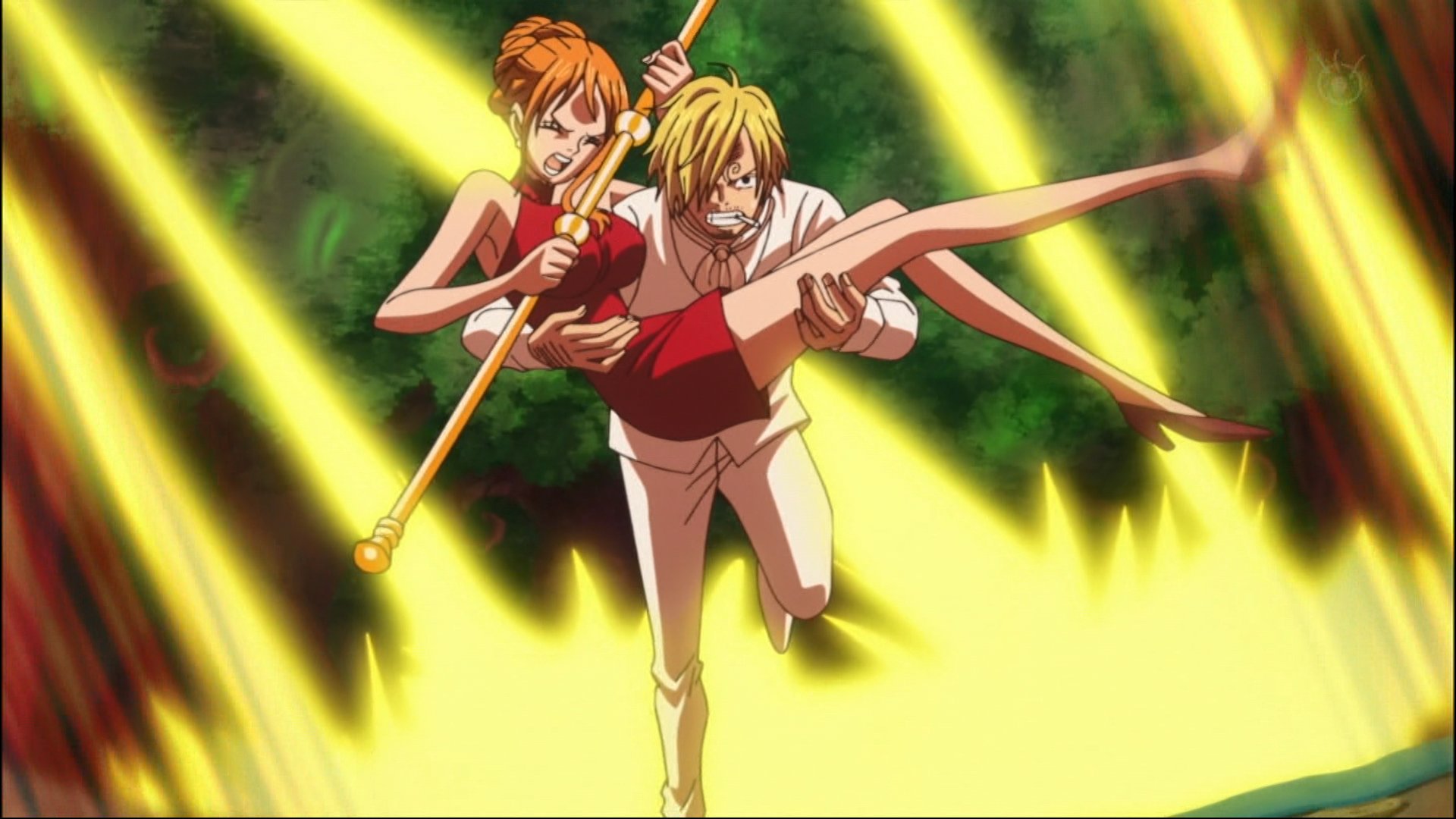 サンジ&プリン ナミ ルフィ パラレル ワンピース ナミとサンジの結婚式、サンジ×プリン