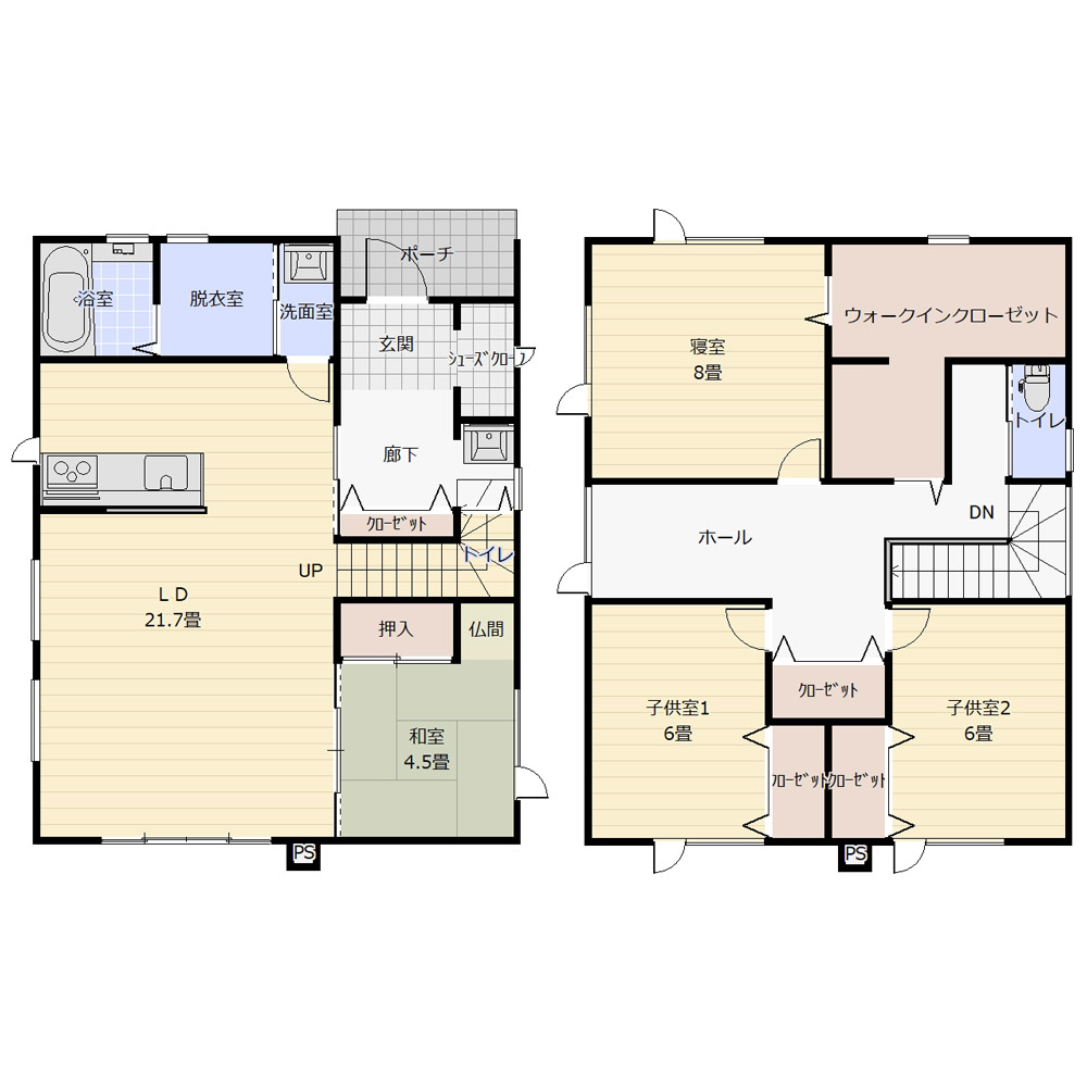 新築の子供部屋の広さや仕切りの実例・アイデアと後悔しないポイント紹介 - MY HOME STORY │スーモカウンター注文住宅