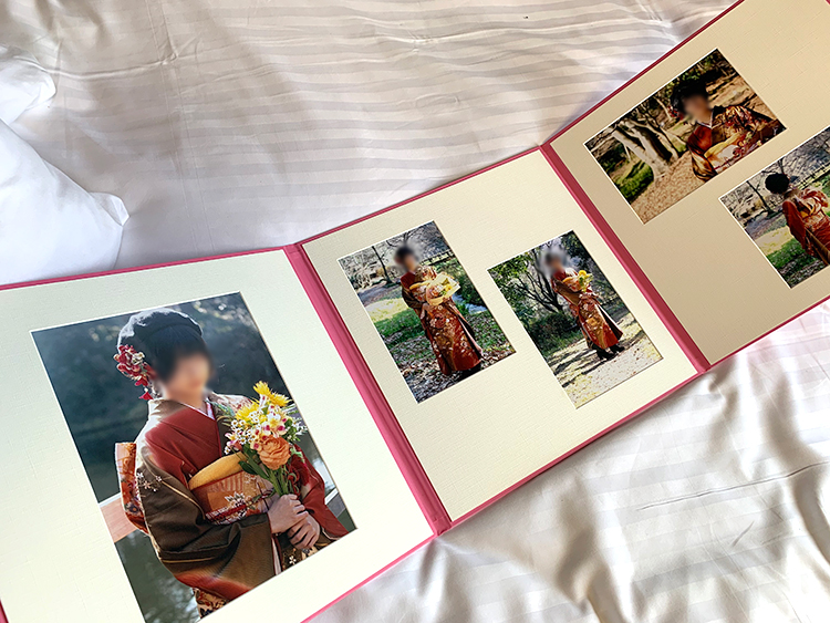 成人式前撮りに＞和風デザインの写真台紙・フォトアルバム - ブログ - 写真アルバム工房 公式