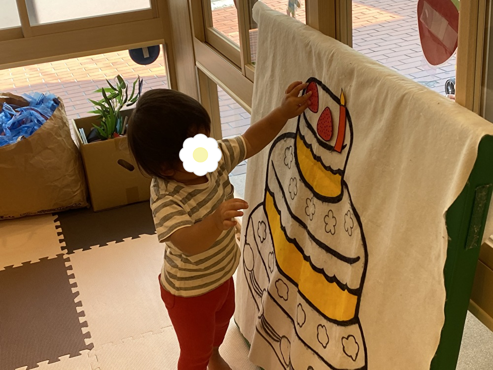 8月の誕生会がありました🎂保育園のリトルワールド