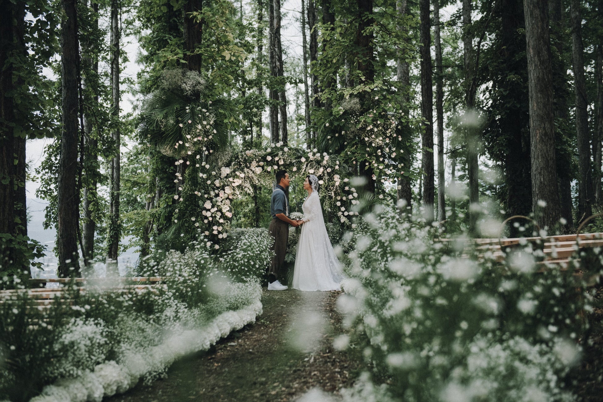 いわて森の中のウェディング＠種山高原星座の森キャンプ場OSHU LIFE