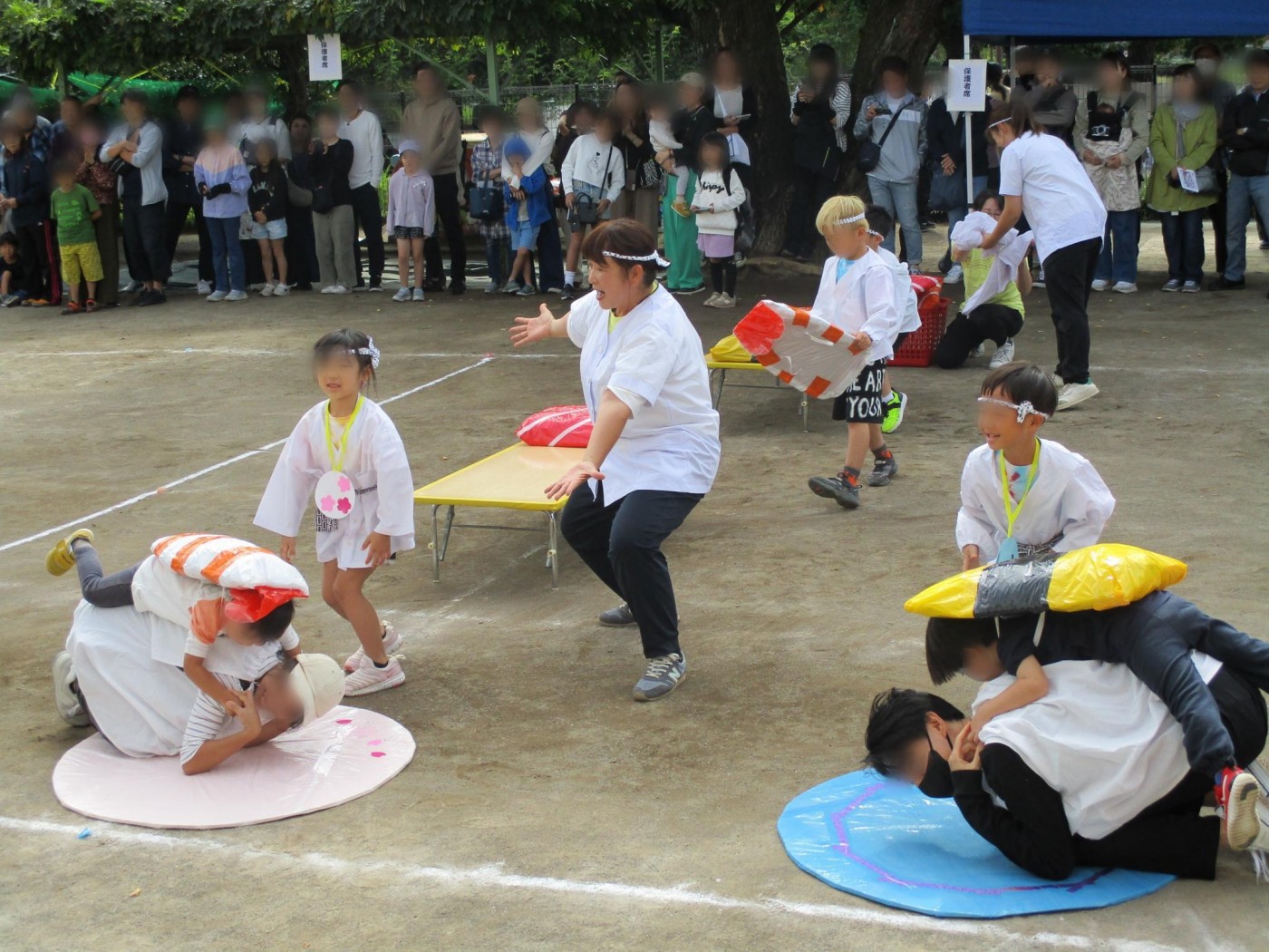 1歳児 運動会遊戯練習も軽やかにらいらっく保育園 常陸太田市の保育園社会福祉法人月居会