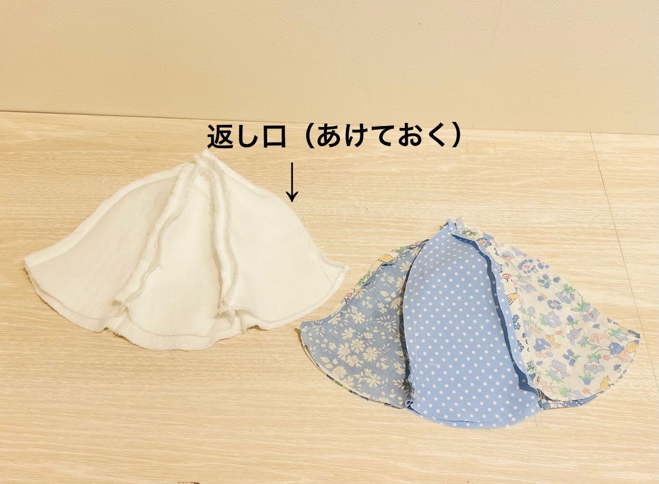 ベビー帽子 赤ちゃん 帽子 手作り 新生児 日除け かわいい 綿100% 6ヶ月〜1歳 46cm-48cm 春夏 春用 夏用ベビーやさいんニットチューリップ ハット