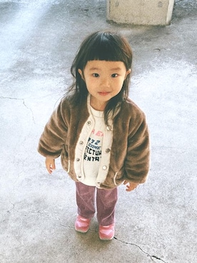 キッズカット👒 オン眉のボブめちゃくちゃ可愛いよ💕 イケイケポーズもしてくれた🫶🦁 アイドルだよね👗ligne_yukahairligneリーニュlignestyle lignehair lignesnaphairstyle kidscuts kidscut梅田 中津 豊崎 梅田美容室 美容室 中津美容室 中津美容院 中津