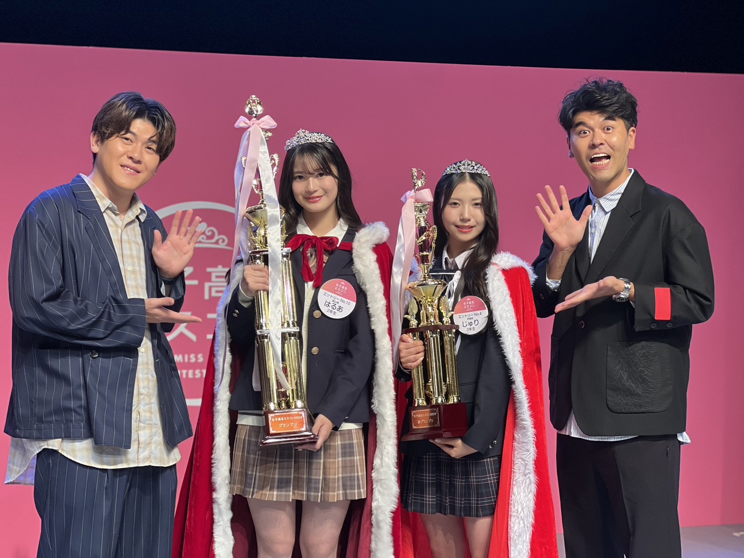 “日本一かわいい女子高生”は身長167cm、岡山の高校2年生・はるあさんに決定「“この人推しだな”って思ってもらえるように頑張ります」 女子高生ミスコン2024