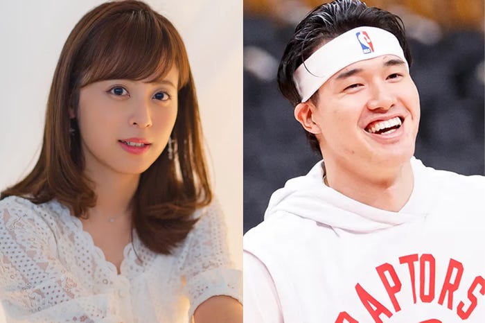 久慈暁子アナの美しいウェディングドレス姿♡バスケットボール 渡邊雄太選手との結婚報告コメント全文やおふたりについてもまとめました◎