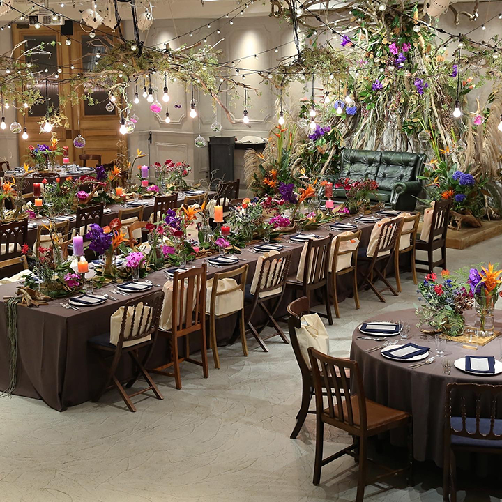 結婚式・披露宴にテーマカラーを取り入れておしゃれ空間に - 徳島の結婚式場 パークウエストン PARKWESTON