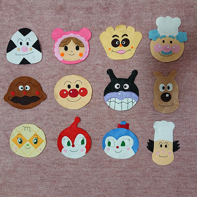 折り紙 アンパンマン いないいないばあ 作り方 牛乳パック工作で手作りおもちゃ♪◇Origami Anpanman 