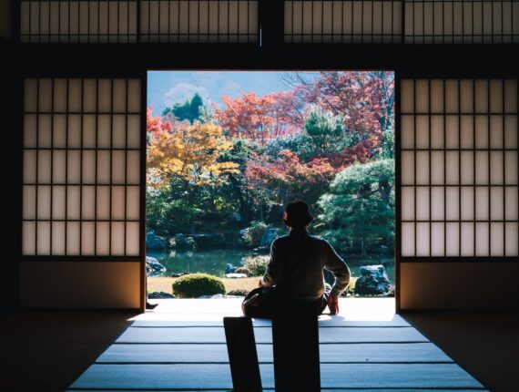 伝統的な日本の農民家族無料ベクトル素材