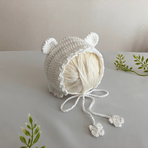 かぎ編み クマ帽子 作り方TikTok