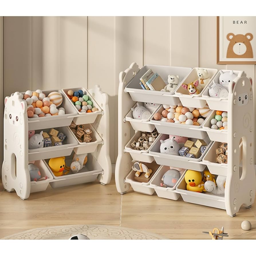 Amazonベビークローゼット、ポータブル子供用小さなワードローブ衣類収納ラック、積み重ね可能な折りたたみ式クローゼット、車輪付き、マグネットドア、折りたたみ幼児プラスチックワードローブ、リビングルーム、寝室用,1Hanging + 1 Storageワードローブ オンライン通販