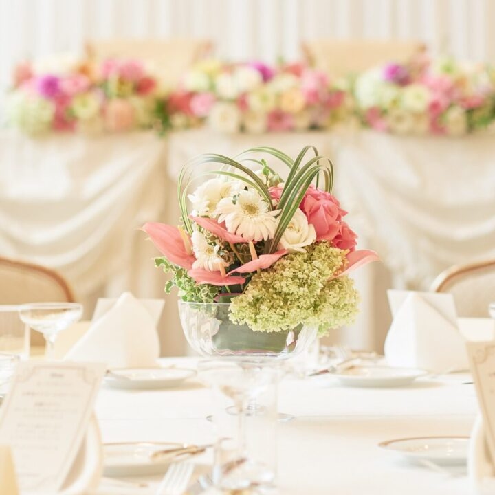 長野の花屋 ヌボー生花店事例紹介 > カラフルアイスクリーム