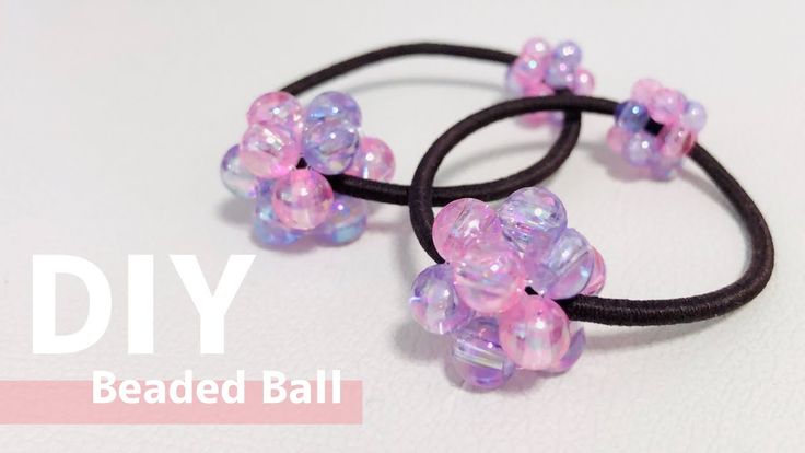 通すだけで簡単！100均ジュエルボタンとビーズで作る☆2WAYヘアゴムショップのアイデア暮らしニスタ