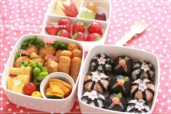 ☆こどもの日お花見弁当 2012年 ☆