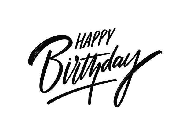 ハッピーバースデー 筆記体 はんこ バースデーカード作りに はんこ・スタンプ 京はんこ Akane* 通販 14662133Creema クリーマ