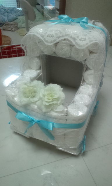 手作りのおむつケーキに挑戦！ パンパース