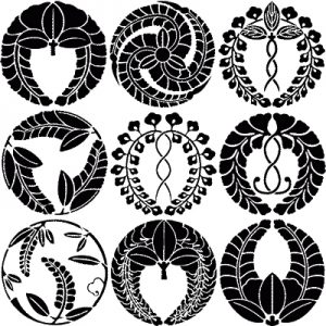 五瓜に下り藤の家紋情報家紋検索No.1 家紋ドットネット日本最大 家紋8,000種以上を掲載