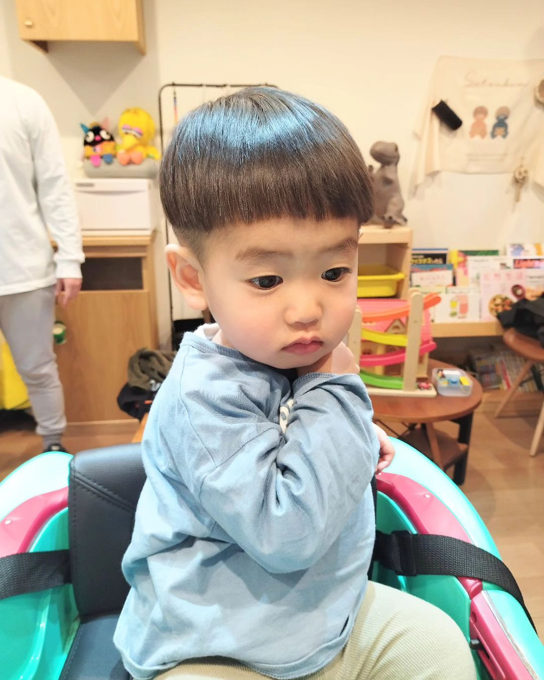 富山市 キッズカット 刈り上げ ツーブロック マッシュ：L200698889ホットペッパービューティ