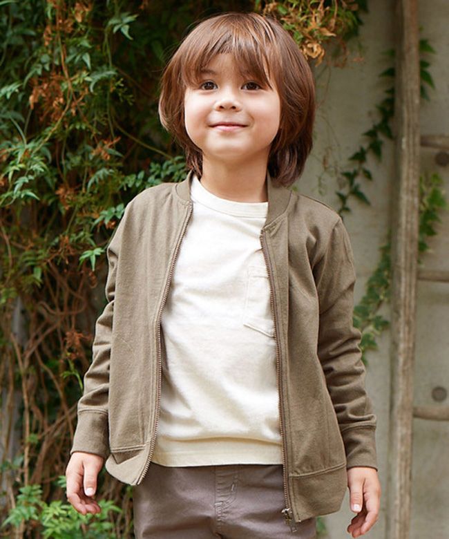 キッズパーマ男の子ロン毛TikTok