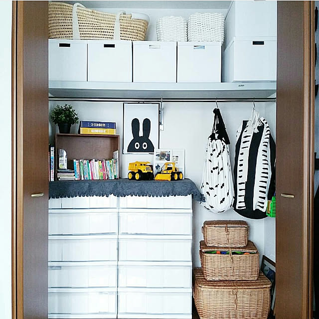 子供部屋のクローゼットは自由自在！！高2の娘の洋服が増えたよ。 : Happy Living -削ぎ家事研究室