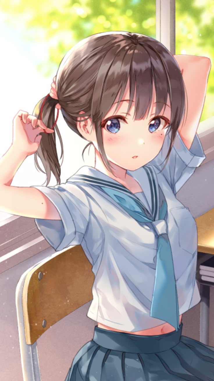 女子高生 high school girl AIイラスト AIart