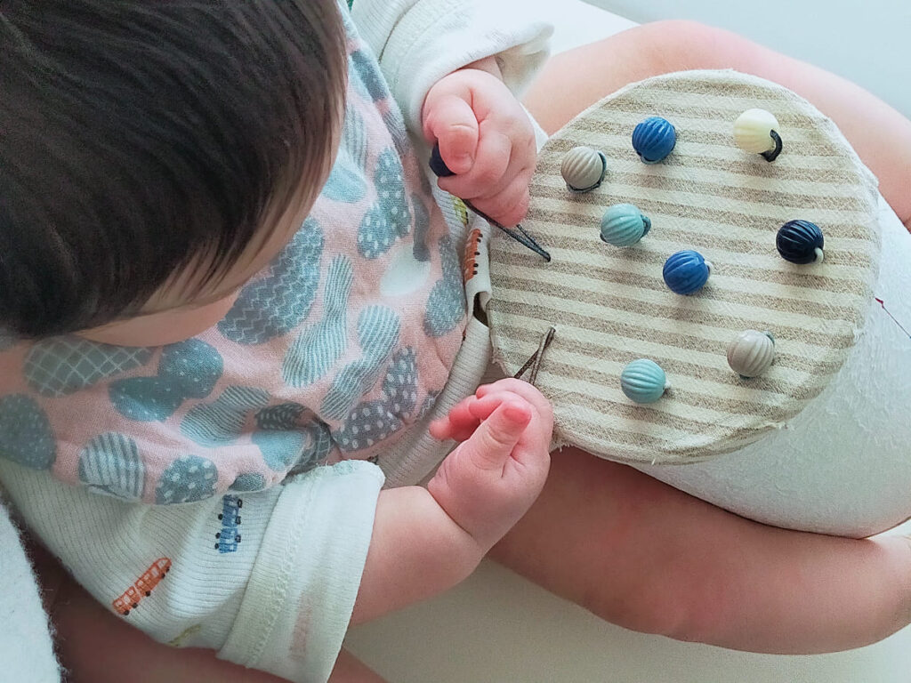 赤ちゃんのおもちゃ「ガラガラ」の作り方ぬくもり