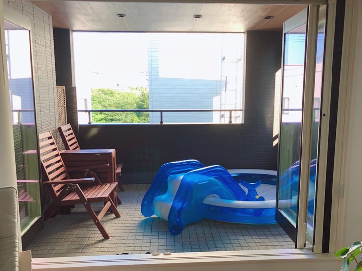 バルコニー プールのおしゃれなインテリアコーディネート・レイアウトの実例RoomClip ルームクリップ