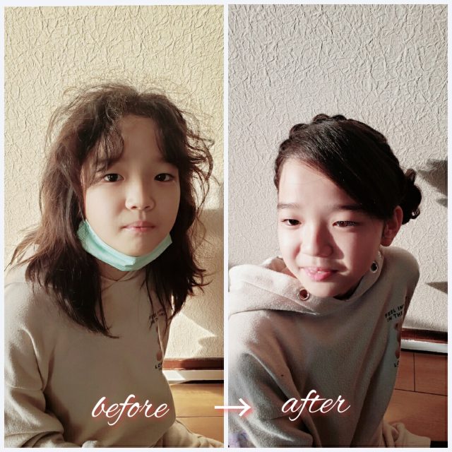 簡単な子供向けヘアアレンジTikTok