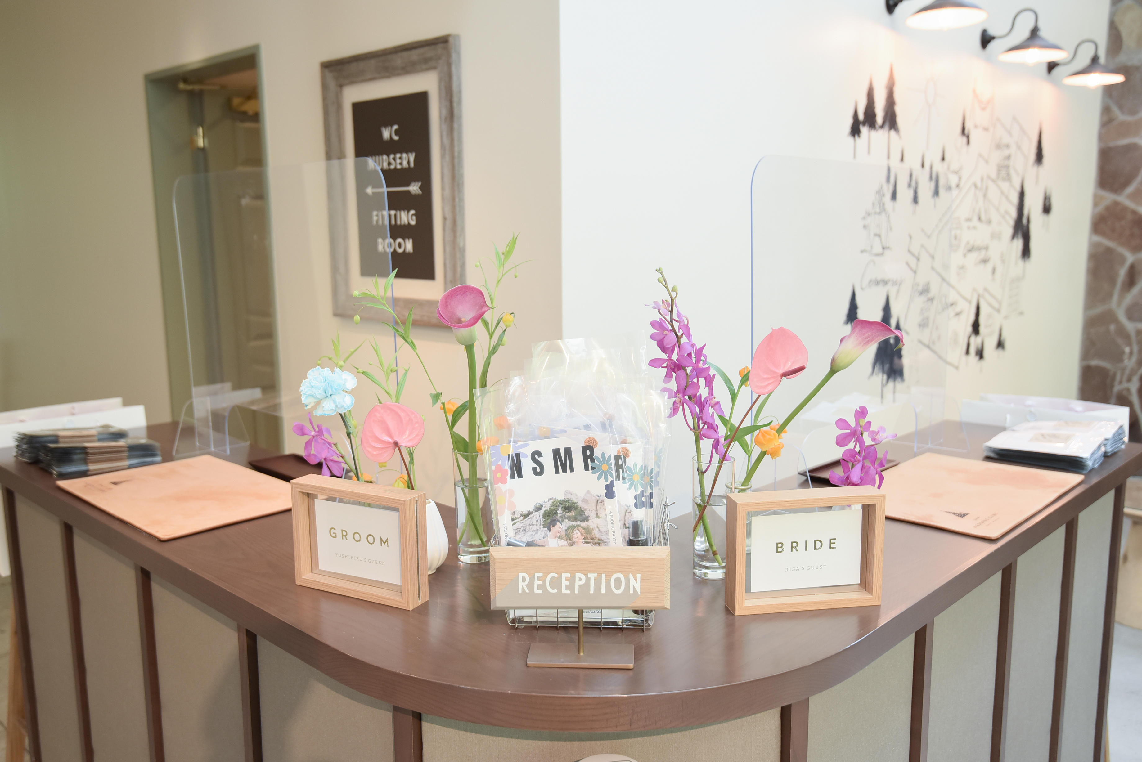 本日プレゼント ウェルカムスペースセット 結婚式 まとめ売り ウエディング 造花 ウェルカムスペース セット 春婚 ピンク 花 フラワー 受付ウェディング 結婚式 プチギフト お車代 芳名帳 - -Collaris- By minnneminne byGMOペパボ国内最大級のハンドメイド・手作り
