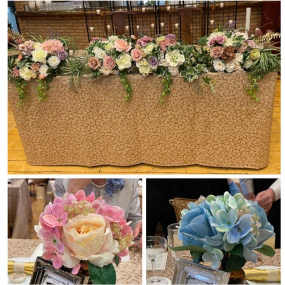 Wedding 高砂装花 ウェルカムスペース 結婚式 ウェディング