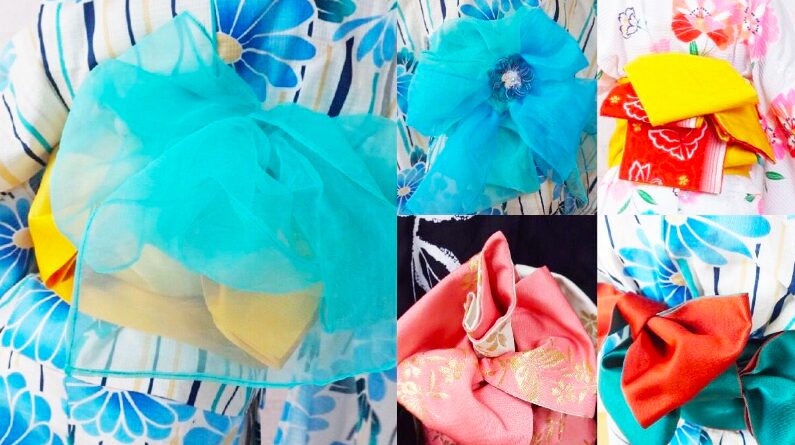 apres les cours 子ども用浴衣帯の結び方◇ちょうちょ結び◇