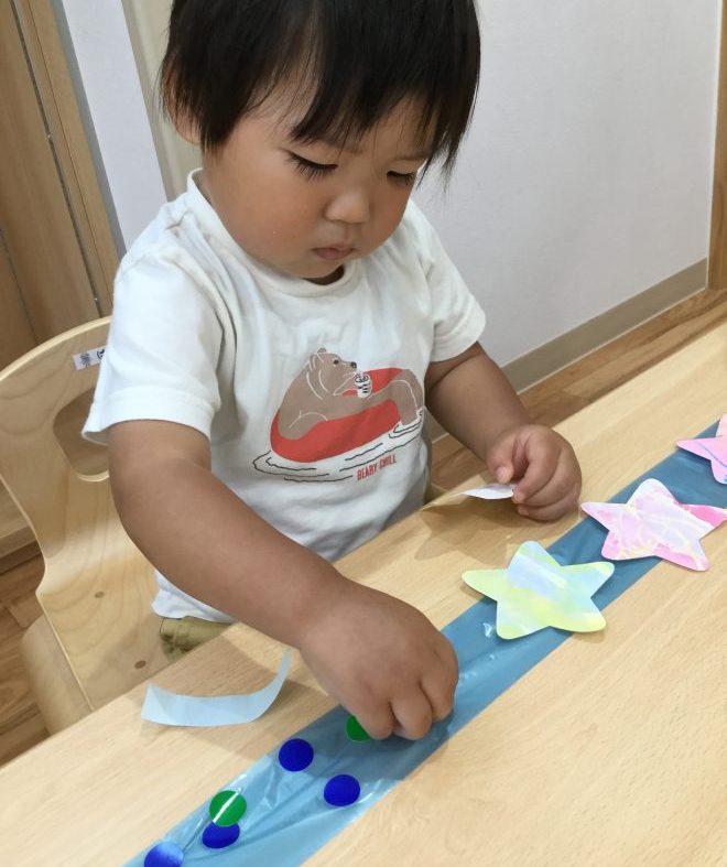 みんなの投稿 1歳児 七夕飾り保育と遊びのプラットフォーム ほいくる