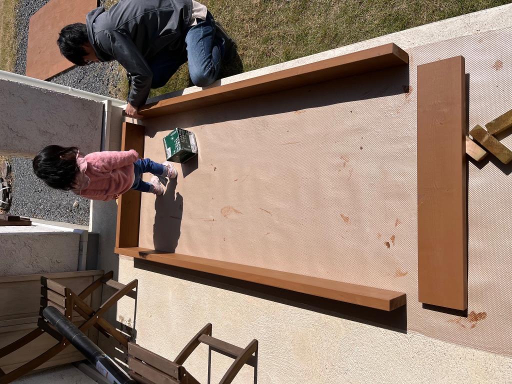 子供たちが遊べる砂場スペース～施工事例～津市で外構工事・庭リフォームなら「株式会社Ain Garden」へ